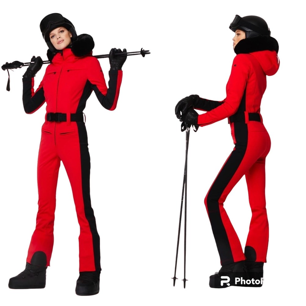 NWT:  GOLDBERGH Parry Ski Suit Faux Border, Size 12